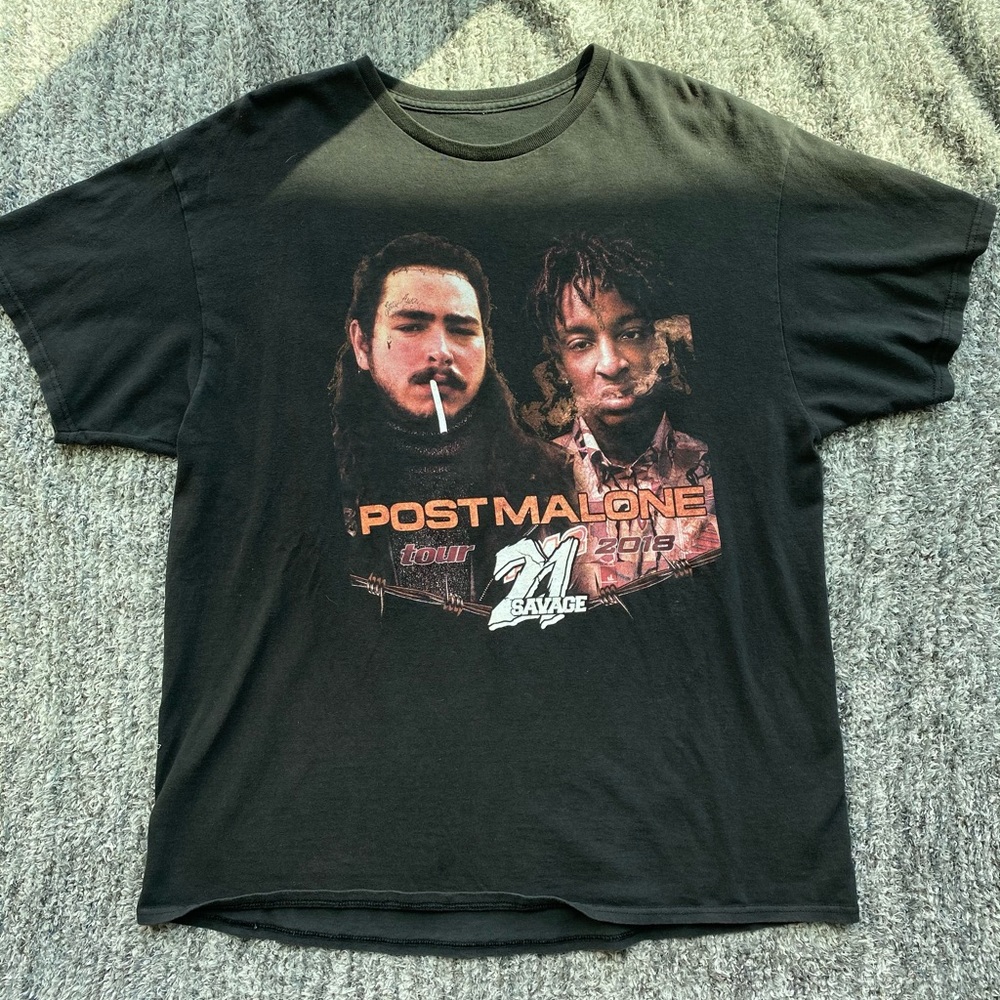 Post Malone x 21 Savage Tour T-Shirt